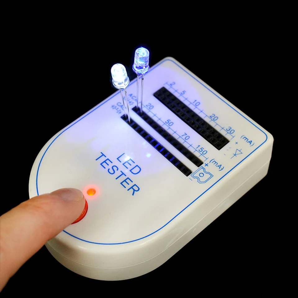 Ansmann 9V Batterij met COB-LED lamp