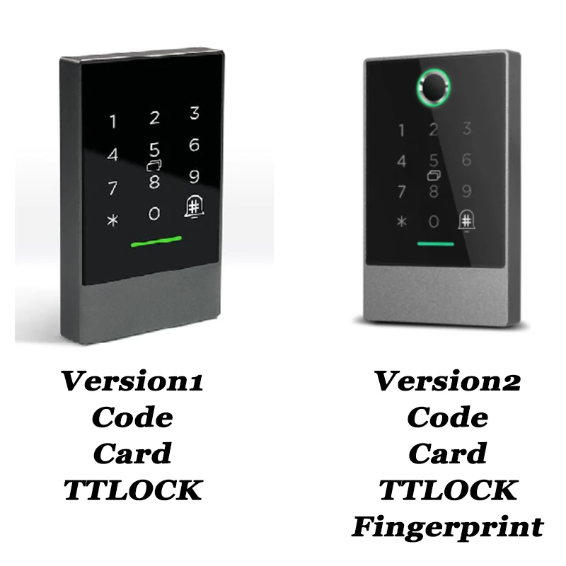 Waterproof Ttlock Bluetooth Access Control Machine Or Wifi Gateway Smart Fingerprint Keypad No