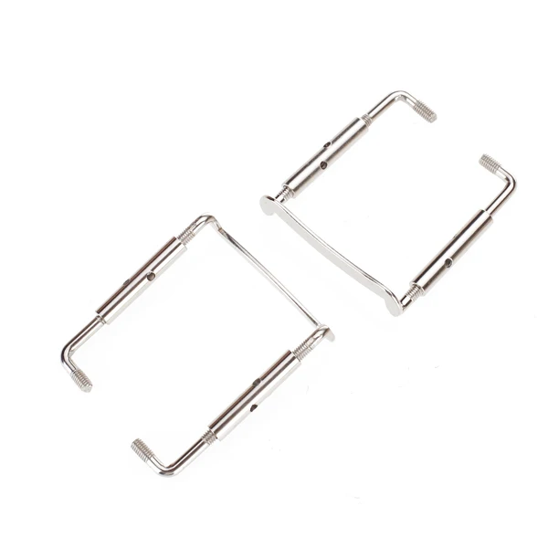 2X Silver Metal Violin Chinrest Clamp Screw