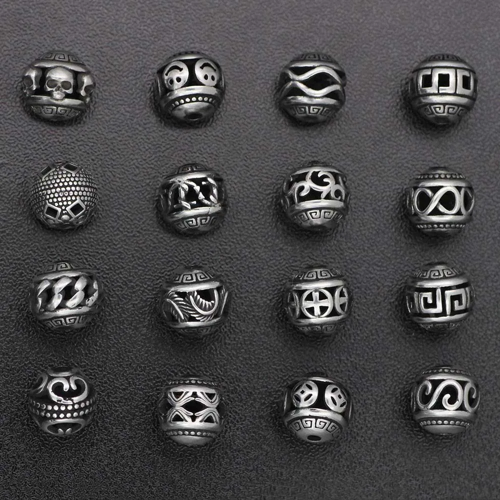 Винтажная бусина Шарм из нержавеющей стали 316l 2 0 мм|charm fashion|fashion charmscharm charm |