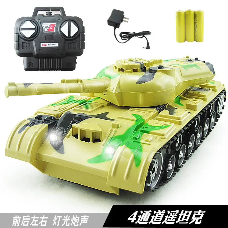 

Children Model Model Toy with Light And Music Charging 1: 22 Stone Remote Control Tank