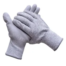 Высокие дышащие полиуретановые перчатки, матовые резиновые маслостойкие перчатки для пальцев, антистатические перчатки, кислотостойкие промышленные перчатки