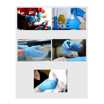 

Ammex Disposable Rubber Gloves Nitrile Industrial Experiment Cleaning And Durable Rubber Gloves Beauty Housework Gloves