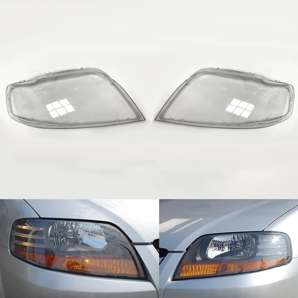 Для Chevrolet Aveo 2005 2006 2007 фары объектив фары автомобиля крышка Стекло Замена Прозрачный авто оболочка Крышка - Цвет: Left and Right Side