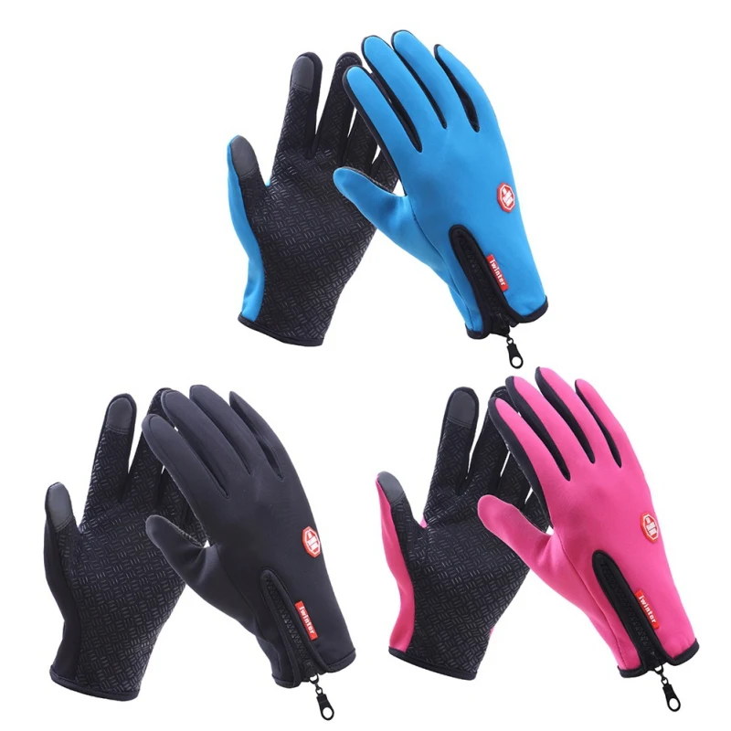 Хит продаж водонепроницаемые противоскользящие теплые перчатки с сенсорным