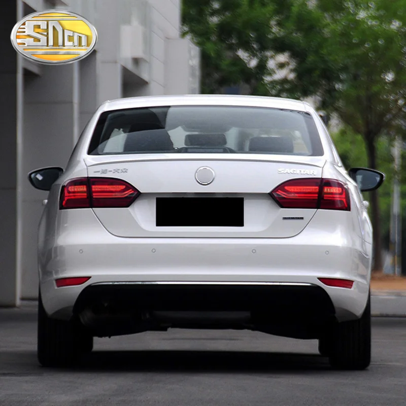  Car LED Tail Light Taillight For Volkswagen Jetta MK6 2012 2013 2014 Rear Fog Lamp + Brake Light +  - 4000088675848