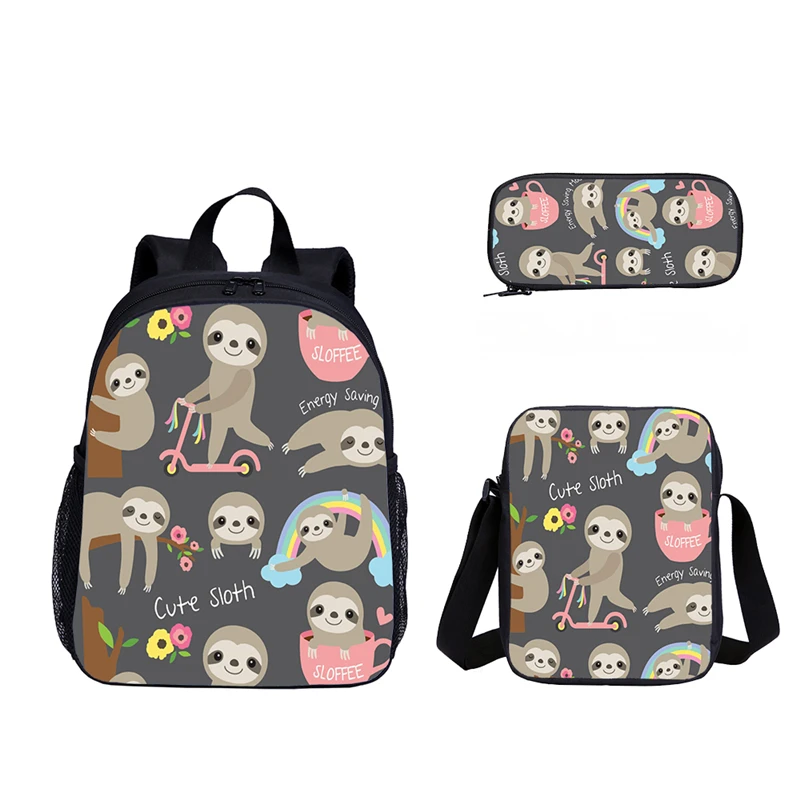 sloth school backpack