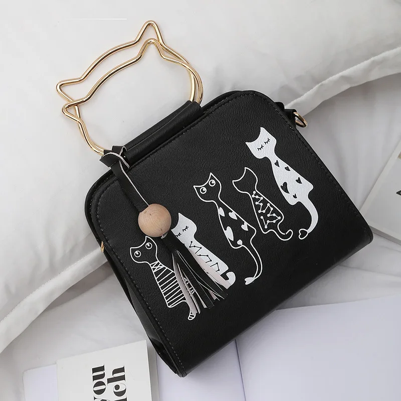 

New Style Bag Shoulder Bag Student Korean-style College Style 2018 Fashion Trendy Bag Cool Hand Cute Hipster
