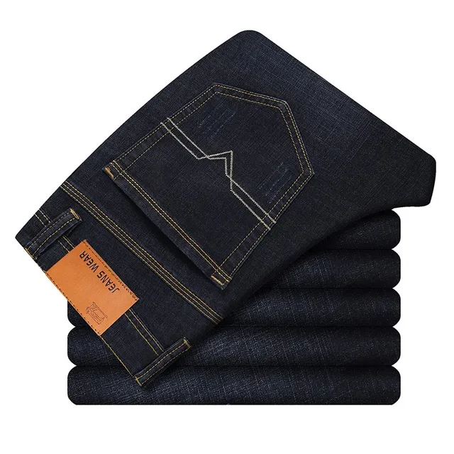Brand 2020 New Men's Fashion Jeans Business Casual   5