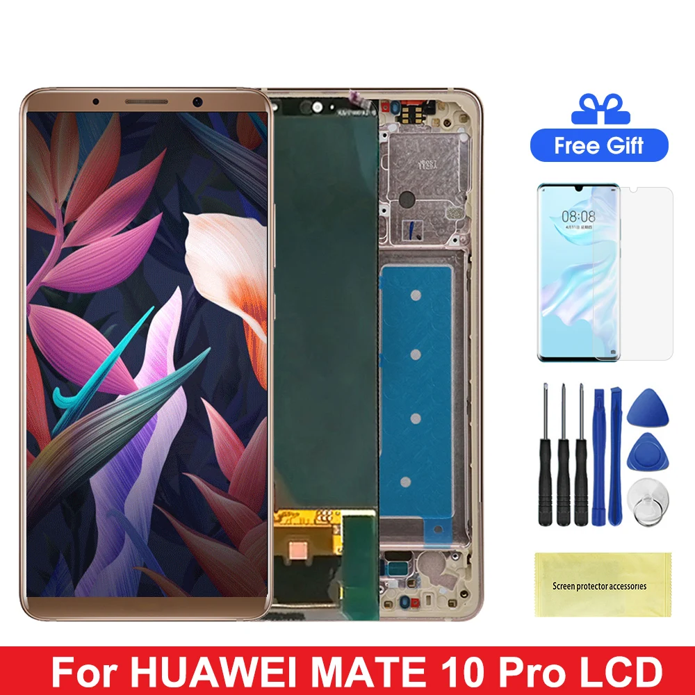 ЖК дисплей 6 0 ''Mate 10 Pro для Huawei Mate с сенсорным экраном в сборе запчасти Mate10