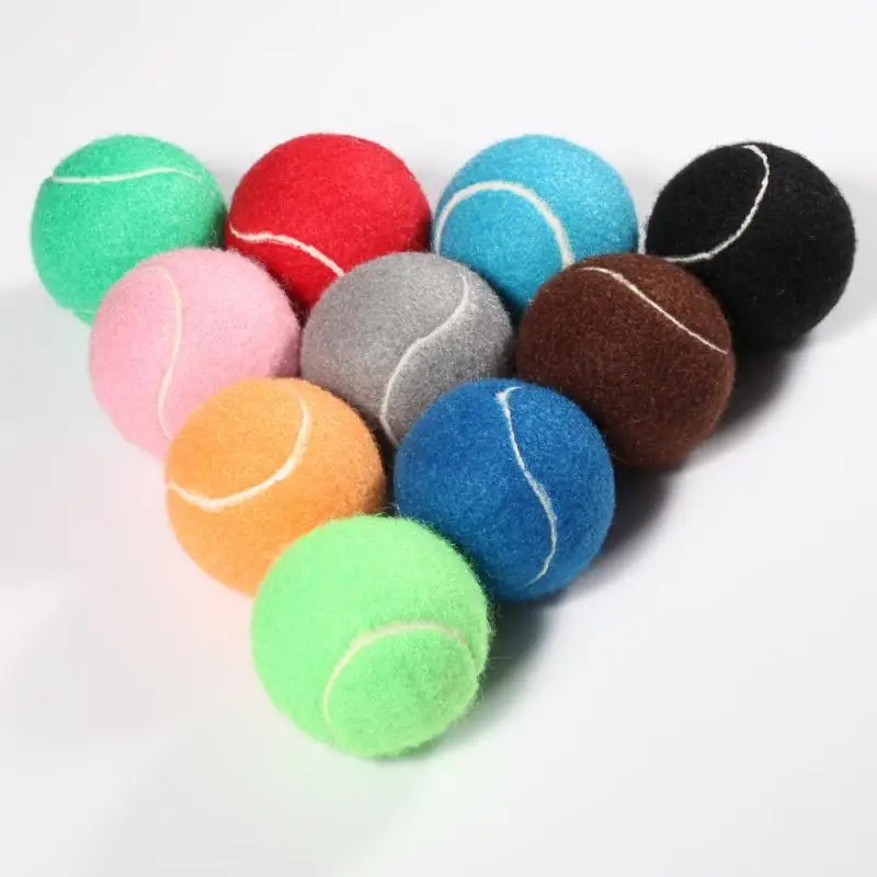 Tennis Balls Colored For Training 10 Color To Choose