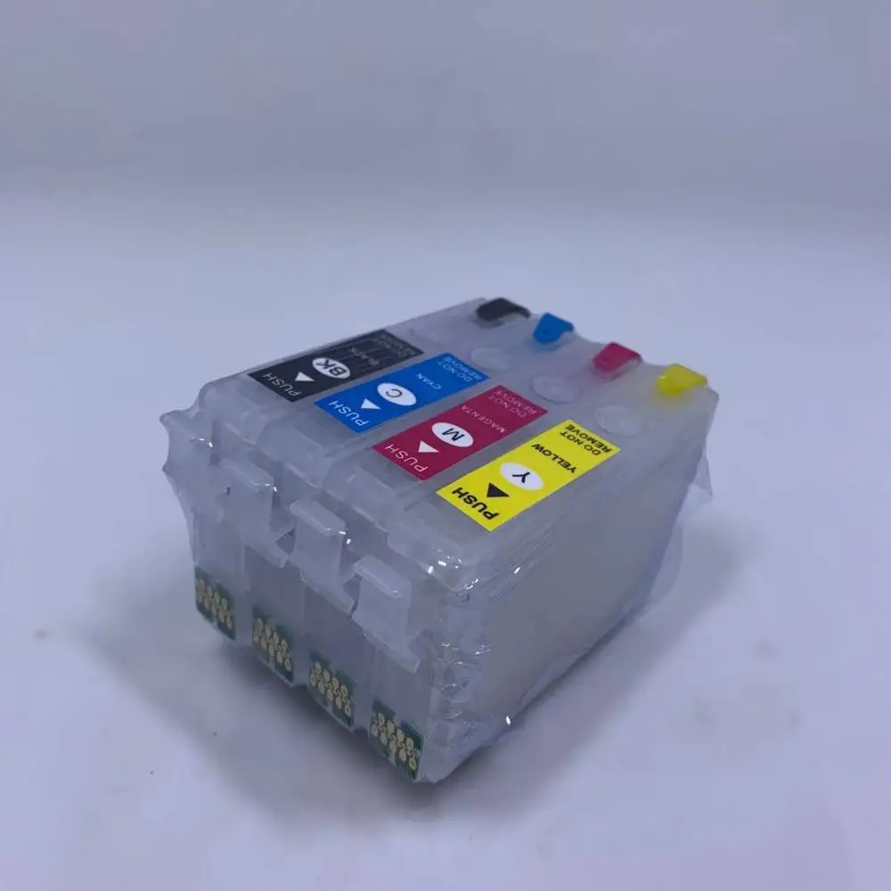 YOTAT 502XL Refillable Ink Cartridge T502 T502XL T02W1 - T02W4 for Epson XP-5100 XP-5105 WF-2860 WF-2860DWF / WF-2865DWF | Компьютеры и