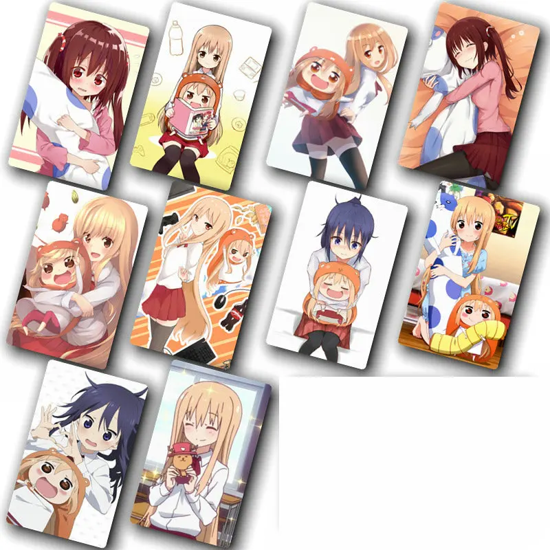 Himouto! Умару-Чан карта аниме стикер пакет DIY водонепроницаемая карта классические детские наклейки игрушки для детей 100 шт