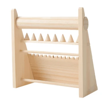 

Creative Solid Wood Jewelry Storage Rack Display Jewelry Display Rack Decoration Props