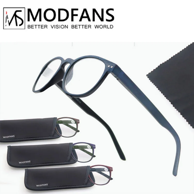 Stylish Wood-Look Frame Reading Sunglasses with Lightweight Spring Hinges