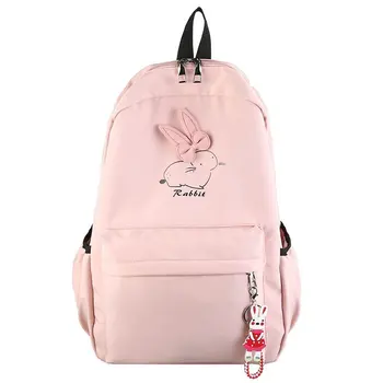 

Cute Cartoon Backpack Brand High Quality Waterproof Oxford School Bag for Teenage Girls Fresh Rural style Sat Shoulder Bag