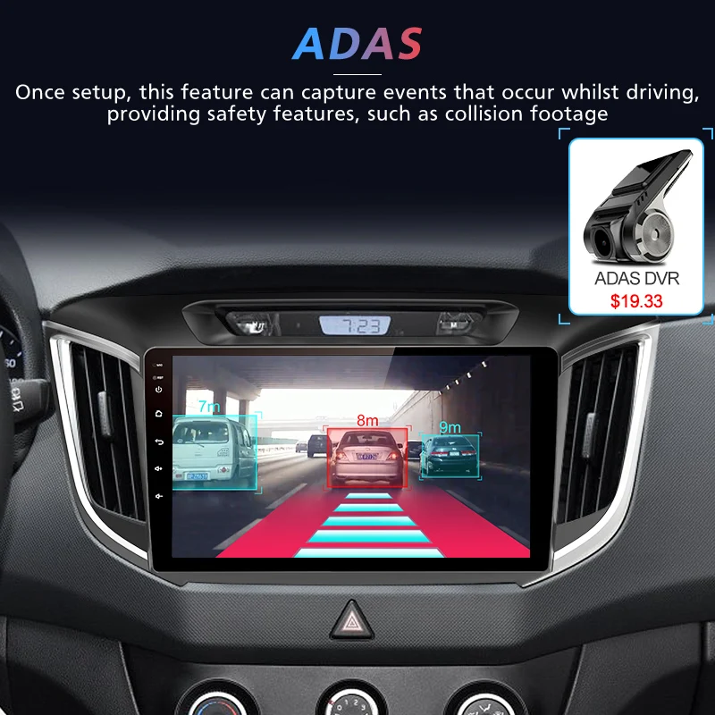 Junsun 2G+ 32G Android 8,1 для hyundai creta ix25- 2 din Автомобильный Радио стерео плеер Bluetooth gps Навигация dvd