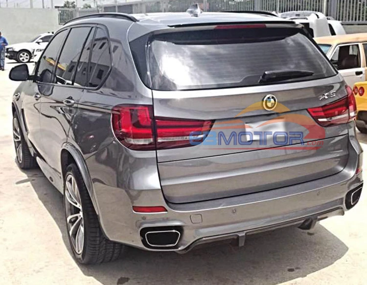 Rear Lip Diffuser For BMW F15 X5 M-Tech M-Sport Bumper 2014up