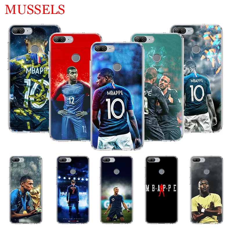 

Mbappe TPU Phone Cases for Huawei Honor 8X 20 9 10 Lite 8A 10i 20i 8S V20 Y5 Y6 Y7 Y9 2019 Coque Cover Capa