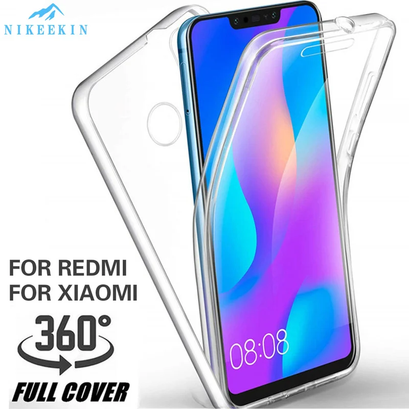 Чехол с полным покрытием 360 градусов для Xiaomi 11 10 Lite Note 9T 8 9 A1 A2 A3 Poco M3 X3 F2 Pro