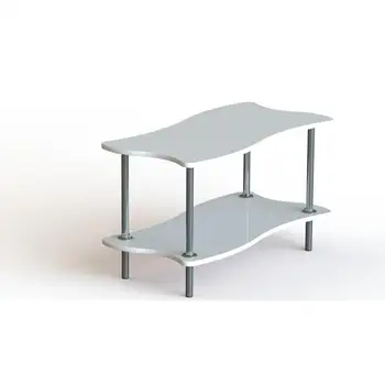 

Serving table Zig 2. Tabel for the living room, kitchen, bedroom. Bedside\computer\kitchen table.Universal shelf storage