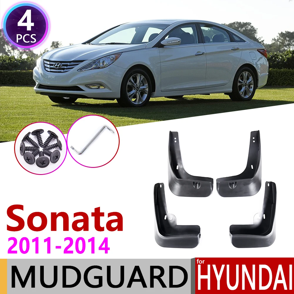 Брызговики автомобильные для Hyundai Sonata i45 YF 2011 2012 2013 2014 брызговики аксессуары
