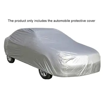 

Car Waterproof Sunscreen Protective Cover Peva Extra Thick Waterproof Design Dust-Proof Block Solar UV Protect Car