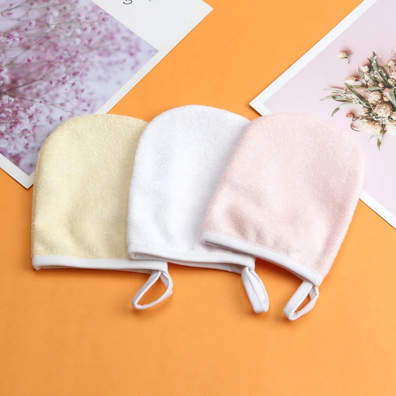 

New 1 Pcs Facial Cloth Towel Makeup Remover Beauty Reusable Face Towels Cleaning Glove Easy To Clean Face Washing Make Up Tool