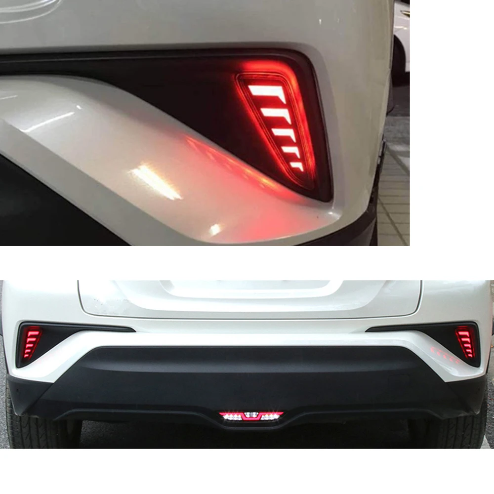 CSGJMY 1 комплект для Toyota CHR C HR 2016 2017 2018 2019 светодиодный дневного указатели поворота