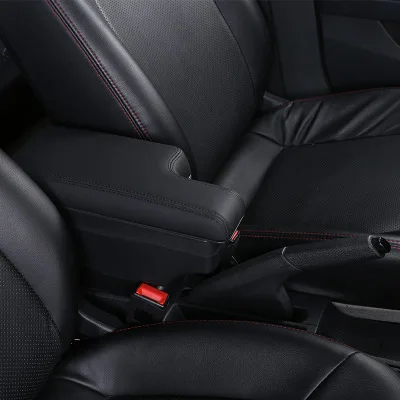 Для Ford Focus крыло ход подлокотник коробка центральный магазин содержание коробка для хранения Ford focus подлокотник коробка