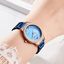 Мини-фокус женские часы Известные Роскошные бренды элегантные женские наручные часы алмазные Кварцевые наручные часы синие часы для женщин