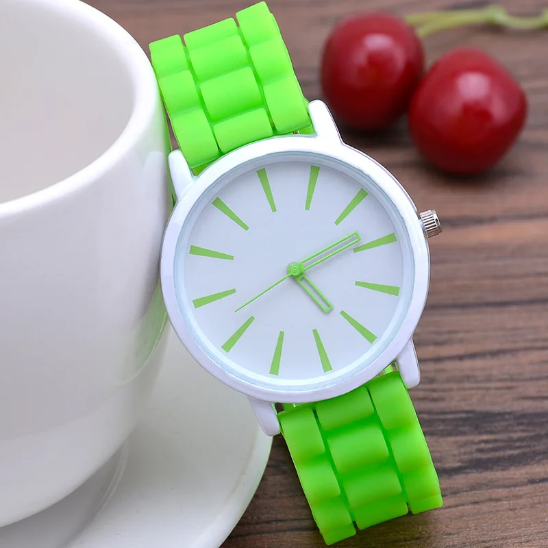 Fashion Women of fashion watches, silicone jelly watch luxury brand women casual ladies Quartz Wrist Watches relogio feminino 