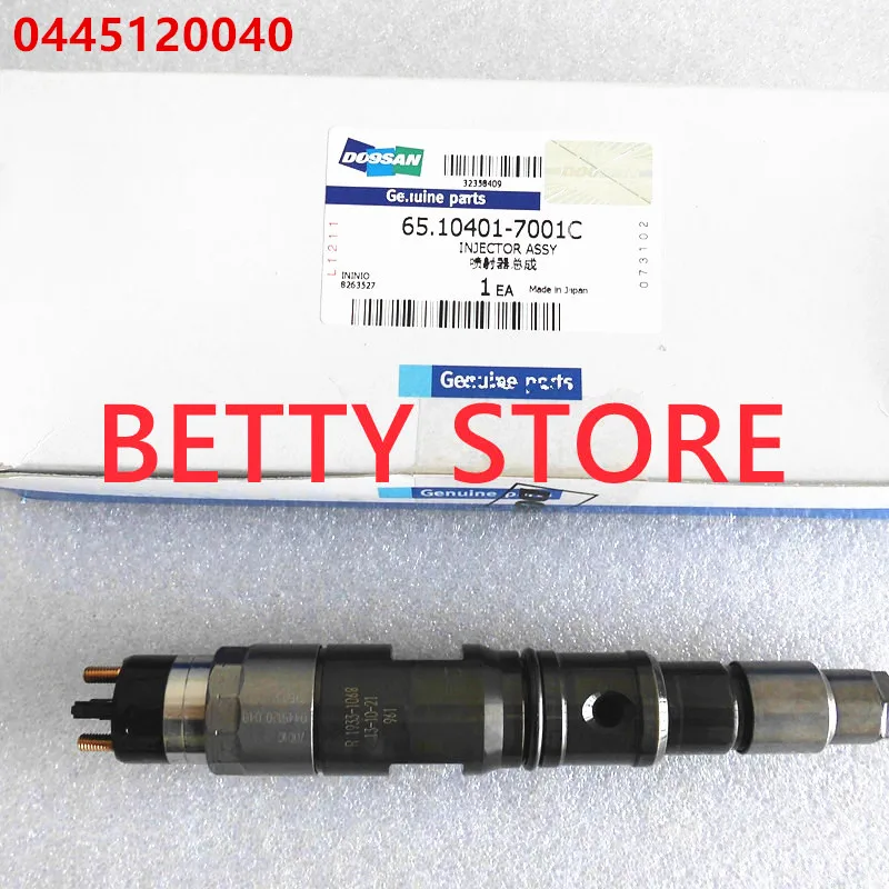 Genuine and Original Fuel Injection Common Rail Injector 0445120040 FOR 0 445 120 040 65.10401-7001C | Автомобили и мотоциклы