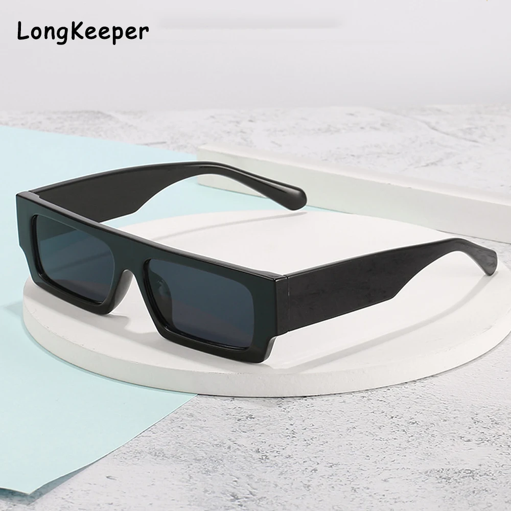 Small Rectangle Women Sun Glasses Brand Men UV Shades Retro Square Black  Sunglasses 2021 Luxury Glasses White Decoration Eyewear - AliExpress