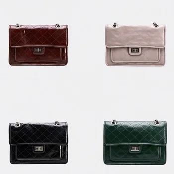 

Hobo Bag 2020 New Style Non-mainstream Bag Rhombus Chain Retro Messenger Bag Shoulder WOMEN'S Bag