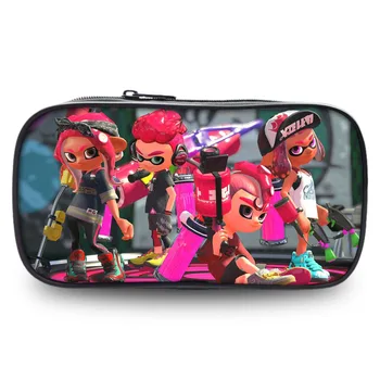 

Cartoon Splatoon 2 Large Pencil Case Stationery Storage Organizer Bag School Office Supply Escolar Pencil Box Cosmetic Case