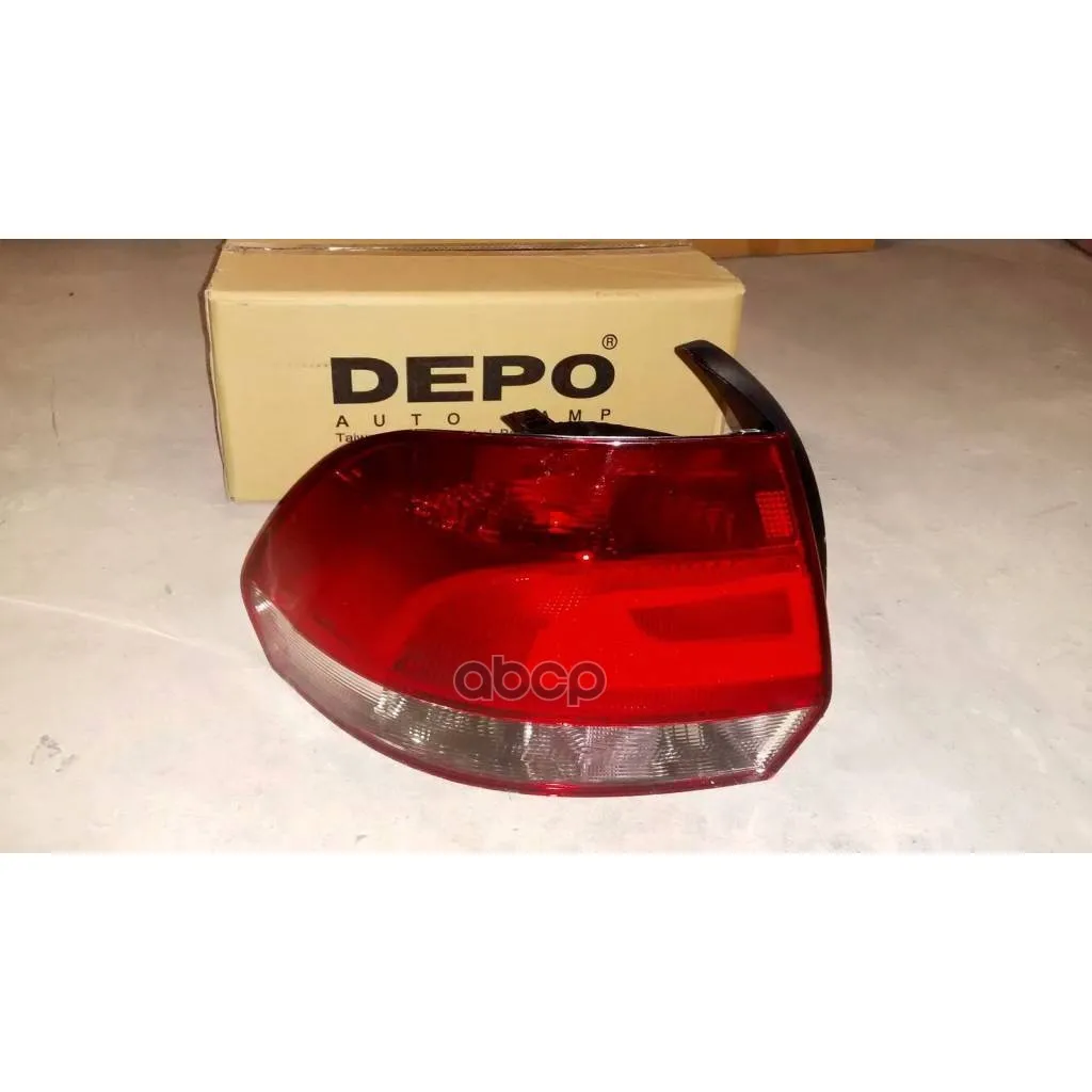 Фонарь Задний Лев Vw: Polo Sedan(09-10) Depo арт. 441-19D1L-LD-U