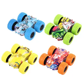 

2019 Newest Inertial Double-sided Dump Truck Resistant To Falling 360 Toy Car Turned To Children's Gift Toys (random Colors)