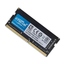 

Crucial DDR4 16GB 32GB Laptop Memory PC4 SODIMM 2400MHz 2666mhz 3200mhz Notebook RAM 1.2V 260PIN NON ECC for all Mainboard