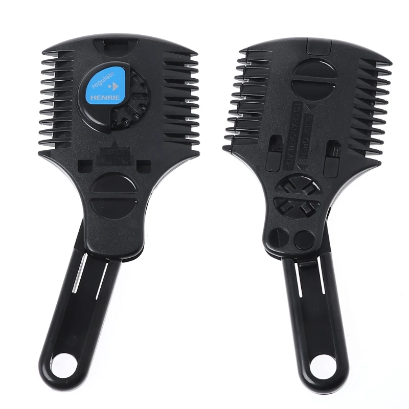 Razor Blade Hair Cutter Hairstyle Razor Comb NE5510 New 4
