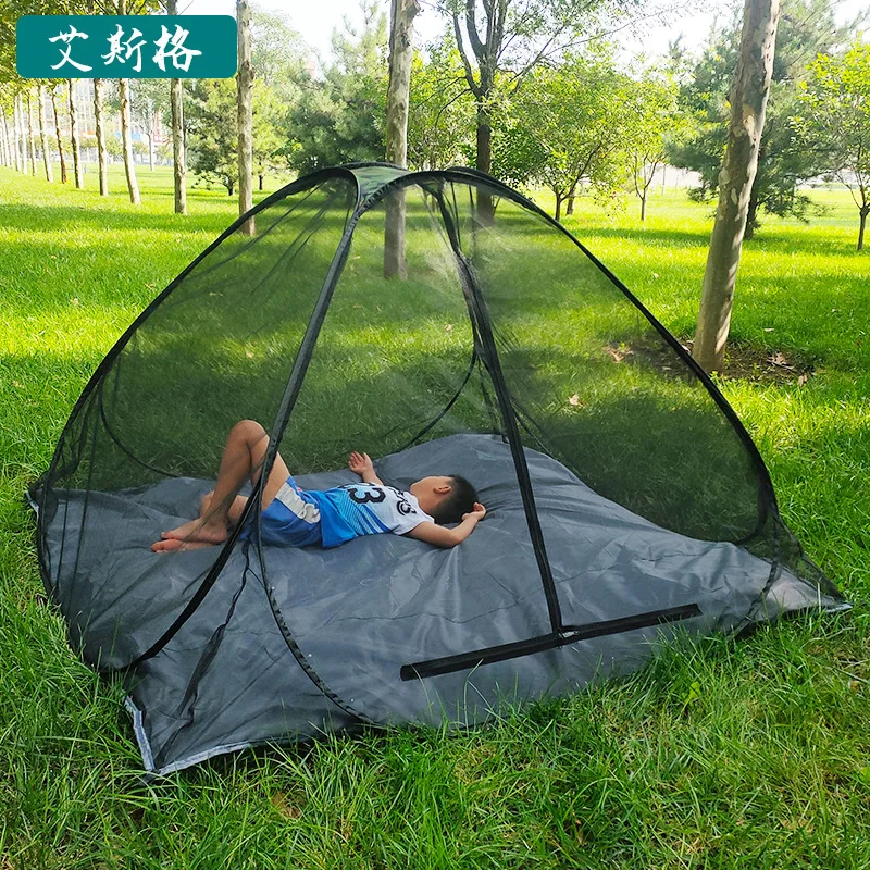 Tente De Camping En Plein Air, Filet Anti-moustiques, Ouverture