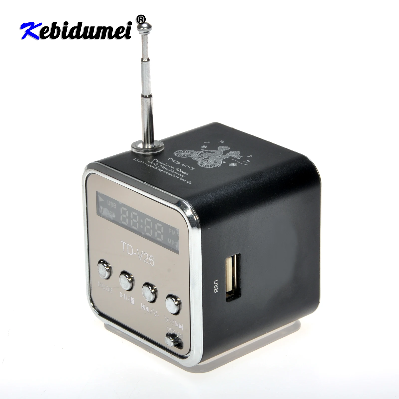 Портативный цифровой динамик kebidumei, ЖК дисплей, звук Micro SD/TF, fm радио, музыкальный стерео громкоговоритель для ноутбука, мобильного телефона, MP3|mini speaker td-v26|mini speakerloudspeakers for laptop | АлиЭкспресс