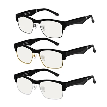 

K2 Smart Glasses Wireless Bluetooth Hands-Free Calling o Open Ear Anti-Blue Light Lenses Glasses