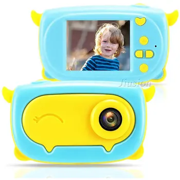 

Children Mini Video Camera Dual Lens HD Digital Photo Vlog Camaras Self-timer Camcorder for Kids Birthday Gifts Education Toys