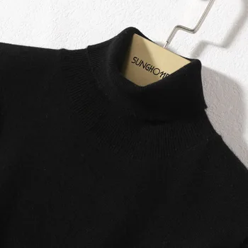 

2019 New Autumn Winter Men'S Sweater Men'S V-neck Solid Color Casual Sweater Men's Slim Fit Brand Knitted Pullovers