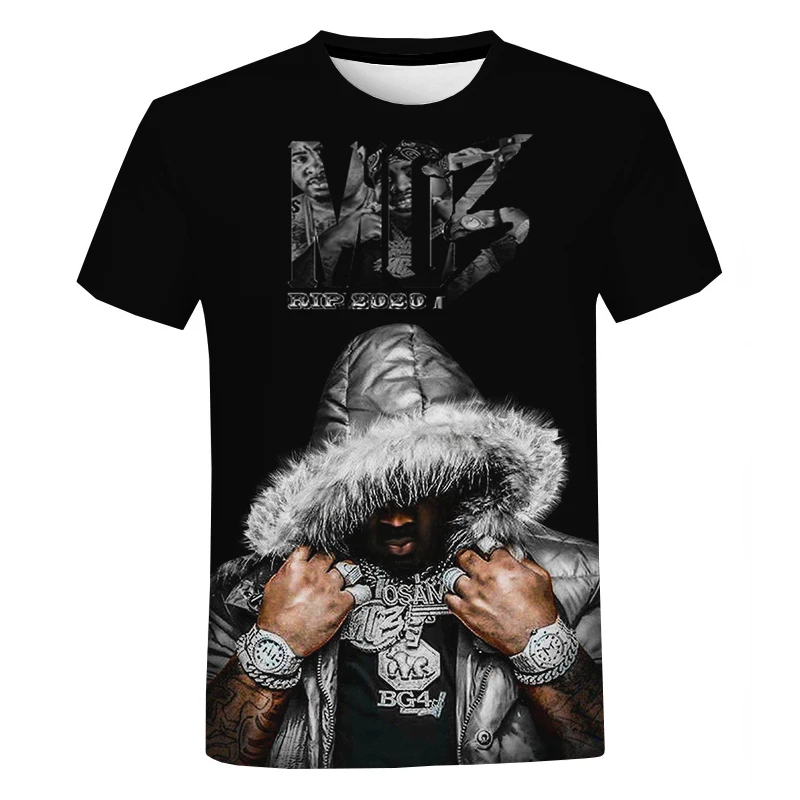 R P Shirts Casual | R Shirt Hip Hop | R P Tee Shirt | P Rapper | R.i.p Shirt  - R.i.p Mo3 - Aliexpress