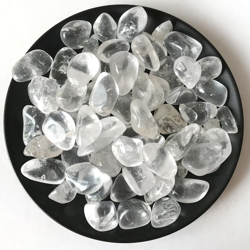 

100g Natural White Crystal Raw Stone Large Particle White Crystal Gravel Degaussing Purification Energy Enhance Healing Crystal