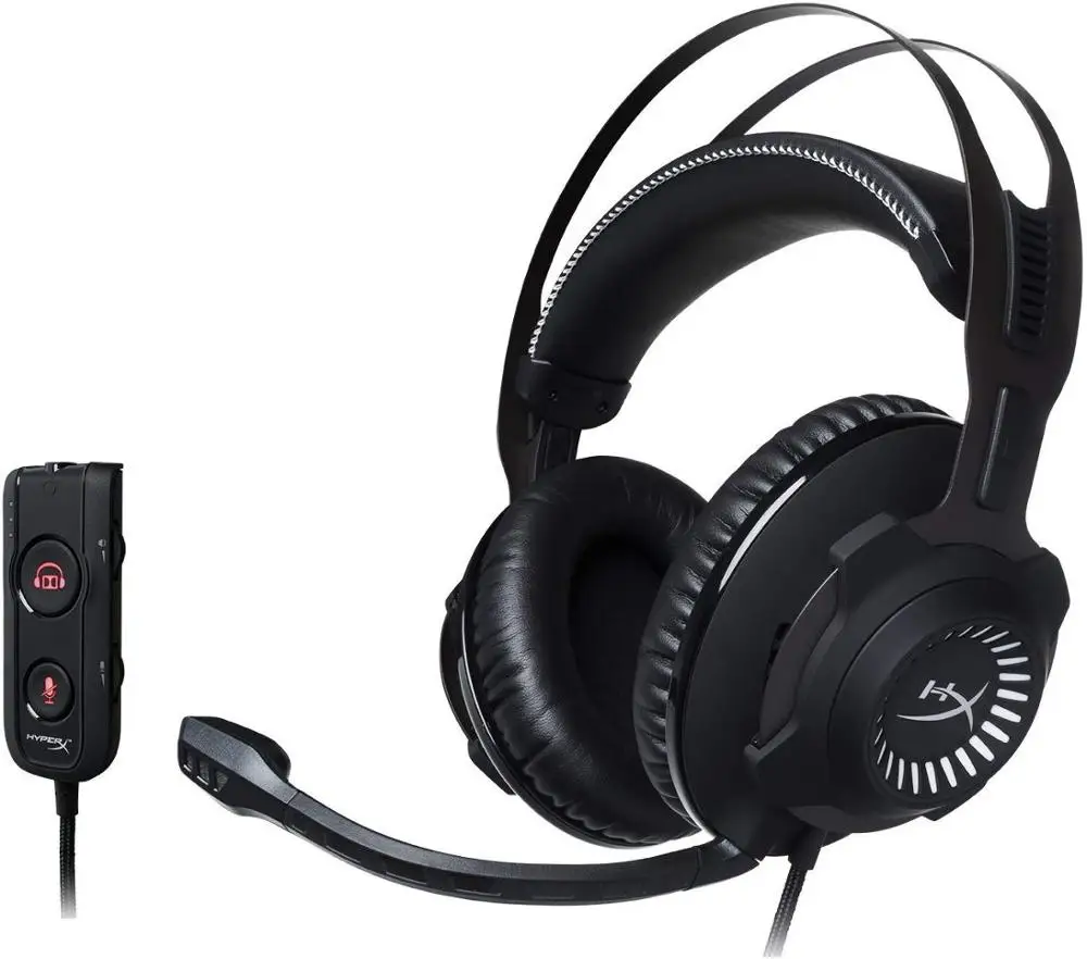 Игровая Проводная гарнитура kingston HyperX Cloud Revolver S со съемным микрофоном игровая