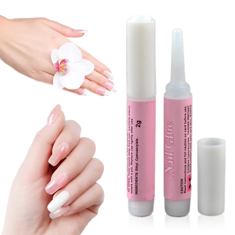 Профессиональный мини-клей для ногтей для украшения накладных ногтей, акриловый клей для ногтей, высокое качество, прозрачный клей для ногтей, продукты TSLM1