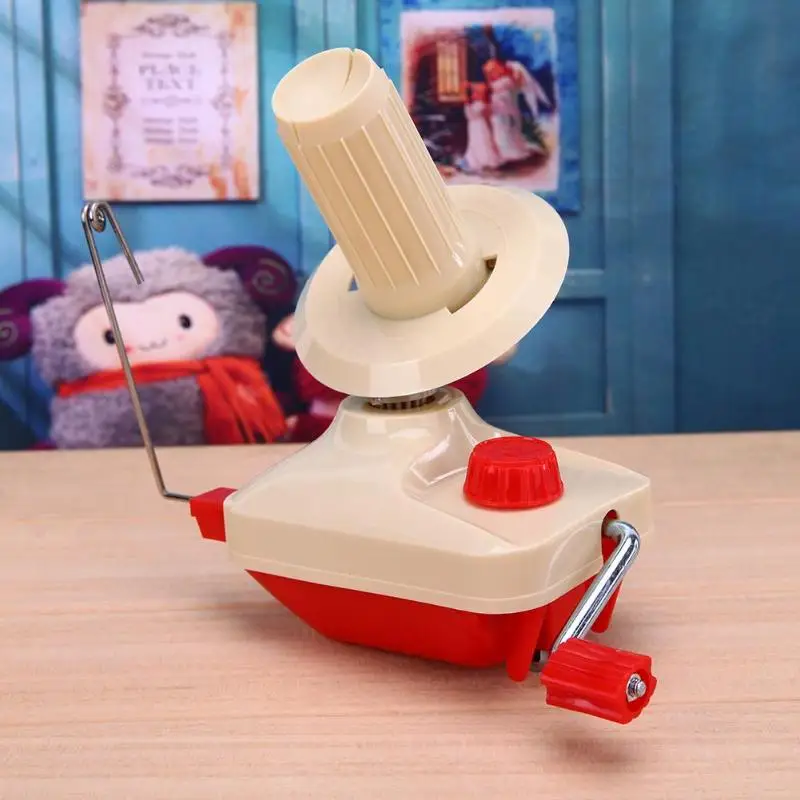 New Knitting Machine Handheld Yarn Winder Fiber String Line Ball Winding Manual Wool Winder Sewing Accessories Drop Shipping